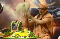 Vyasa Pujana - Guru Purnima, 10th July 2025. Pictures Courtesy Shriyuts Dinesh Karkal and Abhinav Kalla